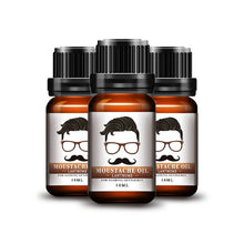 100% Natural Beard Oil for Styling Moisturizing Smoothing Gentlemen Beard Care Conditioner 10ml