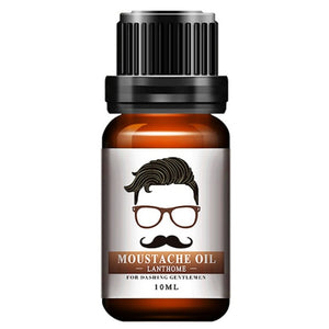 100% Natural Beard Oil for Styling Moisturizing Smoothing Gentlemen Beard Care Conditioner 10ml