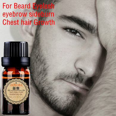10ml Men beard growth oil Growth enhancer serum Mustache sideburn Chest hair growth Essence
