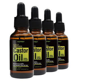 30ml 4pcs Cosprof Beard And Hair Growth Castor Oil 100% Natural Beard Moustache Cream Conditioner
