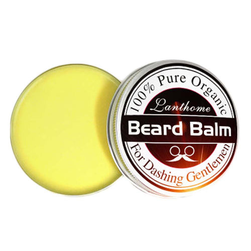100% Natural Beard Balm Moustache Wax for styling Beeswax moisturizing smoothing beard care